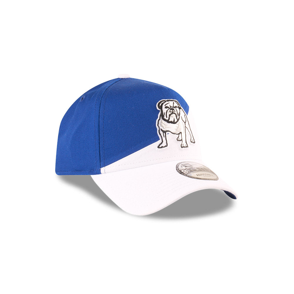 Canterbury-Bankstown Bulldogs Hat - 2025 Blue Flow 9Forty A-Frame NRL Snapback Cap - New Era